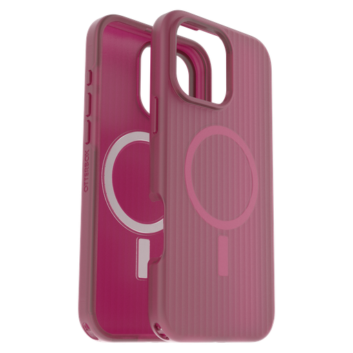 [77-96615] Otterbox - Symmetry Soft-touch Magsafe Case For Apple Iphone 16 Pro Max - Glass Heart