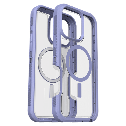 [77-96107] Otterbox - Defender Pro Xt Clear Magsafe Case For Apple Iphone 16 Pro Max - Lavender Haze