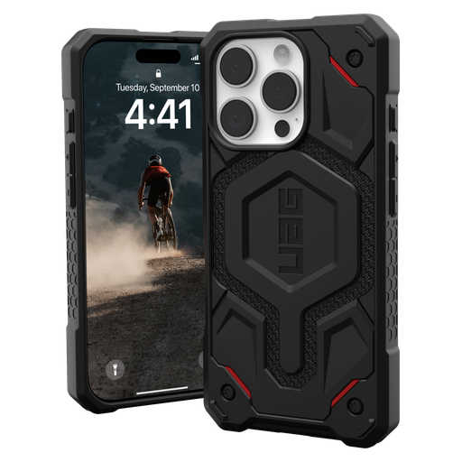 [114456113940] Urban Armor Gear Uag -  Monarch Pro Magsafe Case For Apple Iphone 16 Pro - Kevlar Black