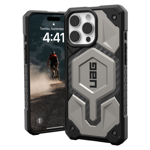 [114457113636] Urban Armor Gear Uag -  Monarch Pro Magsafe Case For Apple Iphone 16 Pro Max - Titanium