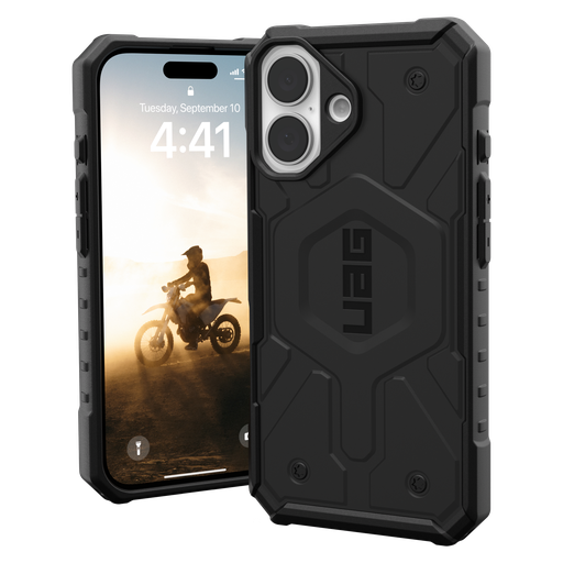 [114470114040] Urban Armor Gear Uag -  Pathfinder Magsafe Case For Apple Iphone 16 - Black