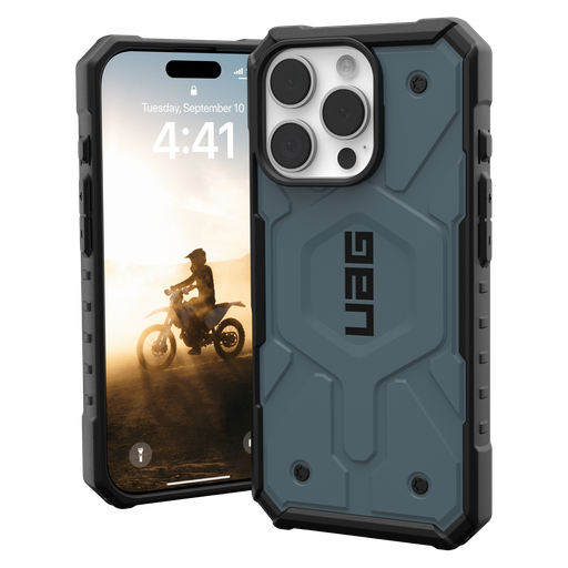 [114468114151] Urban Armor Gear Uag -  Pathfinder Magsafe Case For Apple Iphone 16 Pro - Cloud Blue