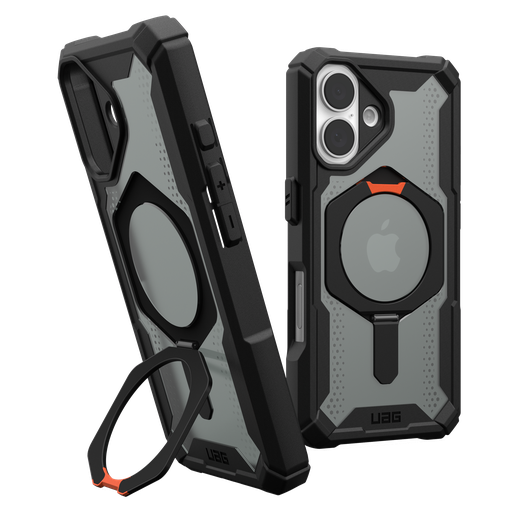 [114476114097] Urban Armor Gear Uag -  Plasma Xte Magsafe Case For Apple Iphone 16 - Black And Orange