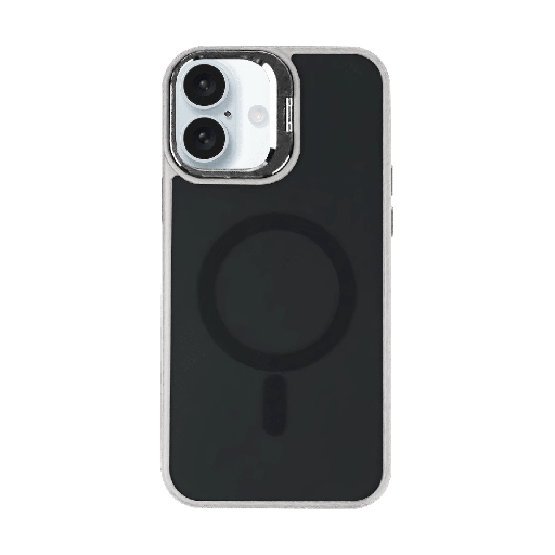 [AA-IPH16-PLSCAMKICK-GRY] Ampd - Acrylic Smoke Camkick Magsafe Case For Apple Iphone 16 Plus - Grey