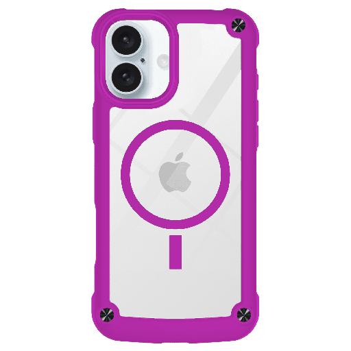 [AA-PLSIPH16-DURABUMP-PURP] Ampd - Durabump Magsafe Case For Apple Iphone 16 Plus - Purple