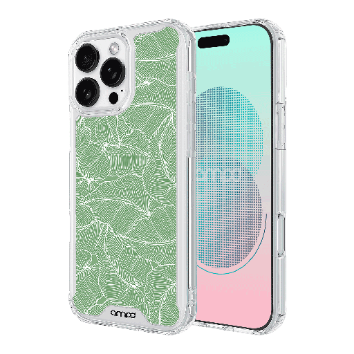 [AA-IPH16PRO-HDPRINT-PALM] Ampd - Tpu   /   Acrylic Hd Print Magsafe Case For Apple Iphone 16 Pro - Palm