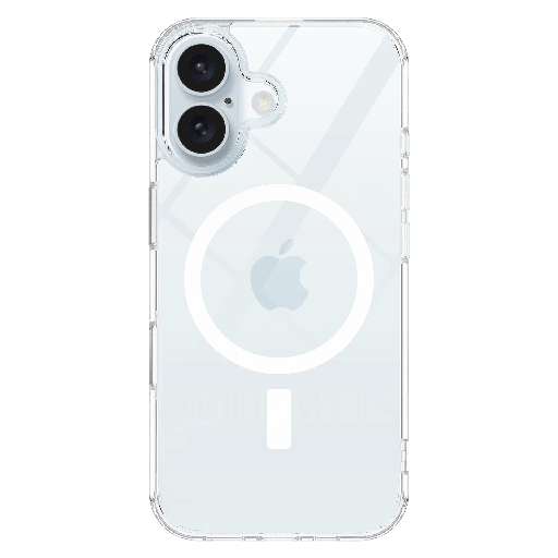 [AA-PLSIPH16-MAG-CRYSTALCLR] Ampd - Tpu   /   Acrylic Crystal Clear Magsafe Case For Apple Iphone 16 Plus - Clear