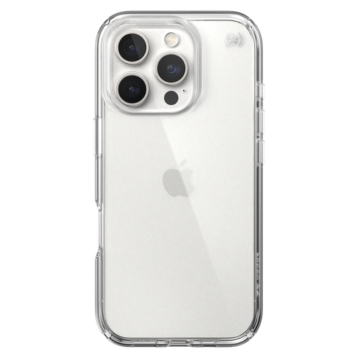 [150702-5085] Speck - Presidio Perfect Clear Case For Apple Iphone 16 Pro - Clear