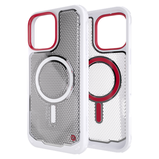 [GGGFRFG218AP04A] Gadget Guard - Reflector Magsafe Case With G-form Protection For Apple Iphone 16 Pro Max - White