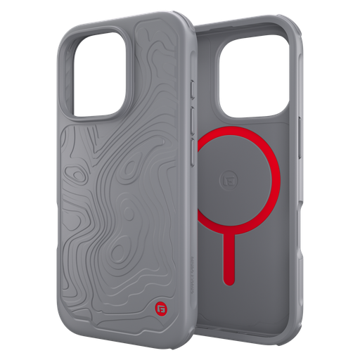 [GGGFTKG218AP03D] Gadget Guard - Trek Magsafe Case With G-form Protection For Apple Iphone 16 Pro - Anthracite