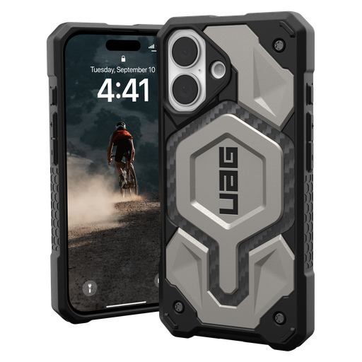 [114458113636] Urban Armor Gear Uag -  Monarch Pro Case For Apple Iphone 16 - Titanium