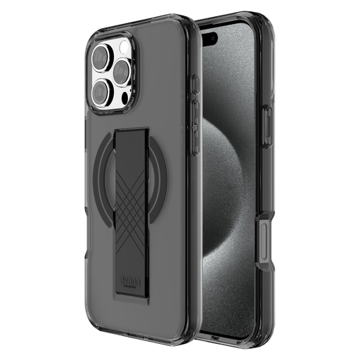 [AP6X-AVMGR-TSBL] Avana - Grip-it Magsafe Case For Apple Iphone 16 Pro - Ash