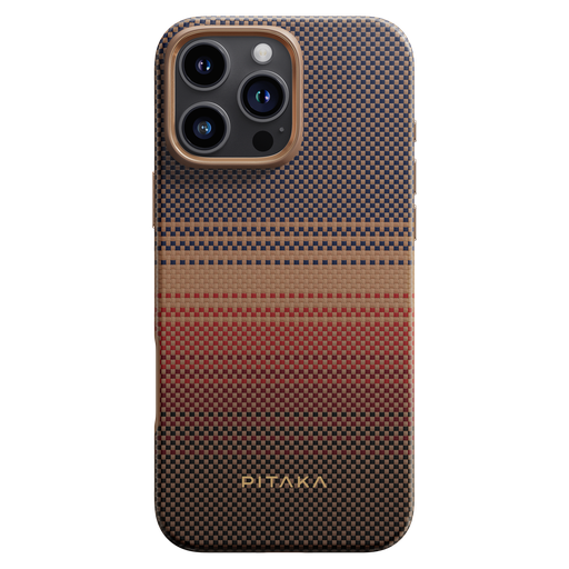 [KI1601PPSUM] Pitaka - Magez Case Pro 4 Magsafe Case For Apple Iphone 16 Pro Max - Sunset