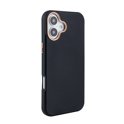 [CS-I16M-DLT-BK] Dual  Layer Tough Case for iPhone 16 Plus - Black
