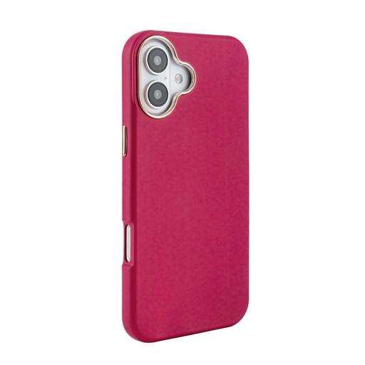 [CS-I16M-DLT-BU] Dual  Layer Tough Case for iPhone 16 Plus - Burgundy