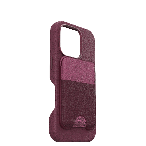 [77-96908] Otterbox - Symmetry Cactus Leather Magsafe Wallet - Maroon Bells