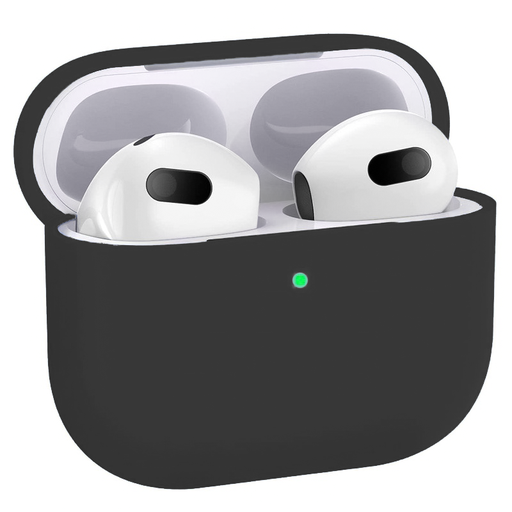 [CS-AP4-PMS-BK] Premium Silicone Case for AirPods (4th Gen) - Black