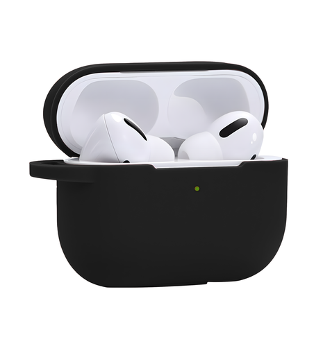 [CS-AP4-PMS-BK] Premium Silicone Case for AirPods (4th Gen) - Black
