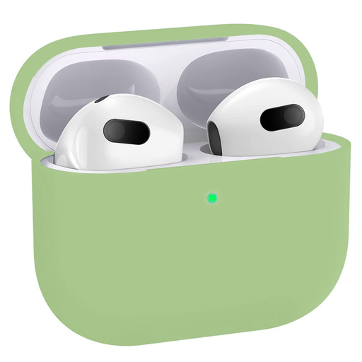 [CS-AP4-PMS-GR] Premium Silicone Case for AirPods (4th Gen) - Green