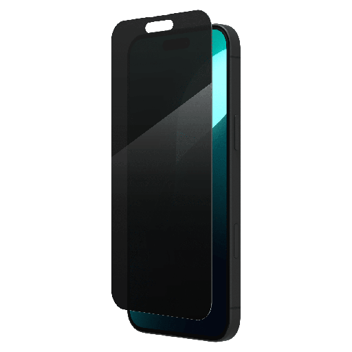 [200114867] Zagg - Invisible Shield Glass Elite Privacy Screen Protector For Apple Iphone 16 Plus   /  Iphone 15 Plus - Clear