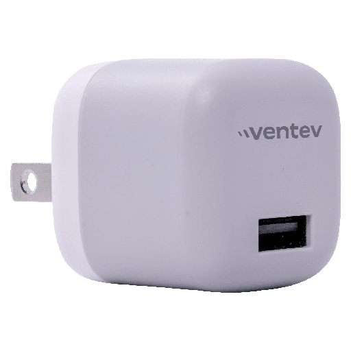 [WC12-ALBX-87436] Ventev - 12w Usb A Wall Charger And Usb A To Apple Lightning Cable - Gray
