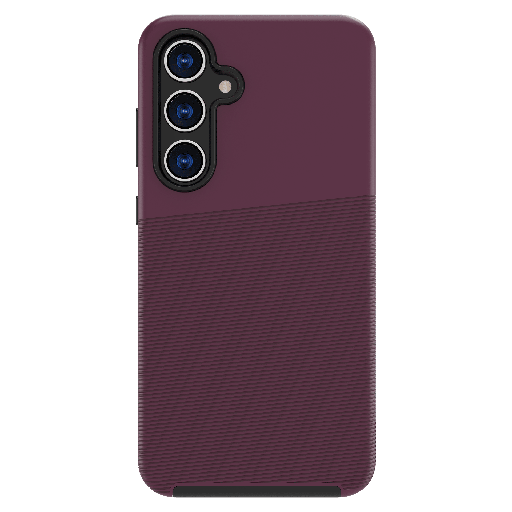 [SAMR1092] Axs - Protech Plus Case For Samsung Galaxy S24 Fe - Sangria