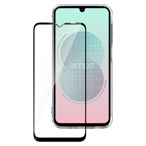 [AA-SAMS24FE-3DFULLFACED] Ampd - 3d Full Faced High Impact Tempered Glass Screen Protector For Samsung Galaxy S24 Fe - Clear