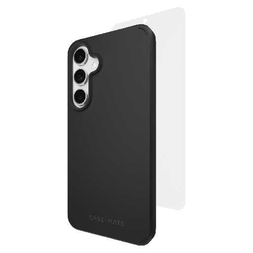 [CM055502] Case-mate - Protection Pack Tough Case And Glass Screen Protector For Samsung Galaxy S24 Fe - Black