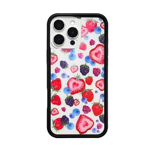 [CS-I16M-NFC-FR] Nature Flower Case for iPhone 16 Plus - Fruit Tart