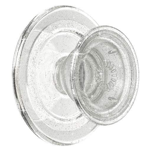 [806866] Popsockets - Popgrip Magsafe Circle - Clear Glitter