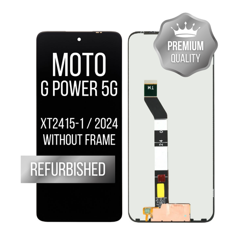 [LCD-XT24151-BK] LCD Assembly without Frame for Motorola Moto G Power 5G (XT2415-1 / 2024) (Premium)