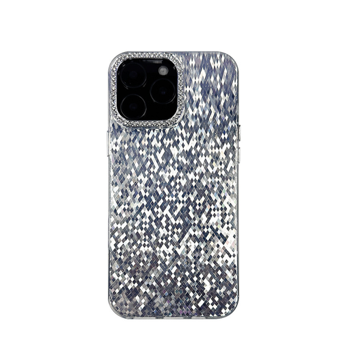 [CS-I16PM-GSH-WH] Glamor Shiny Case for iPhone 16 Pro Max - White