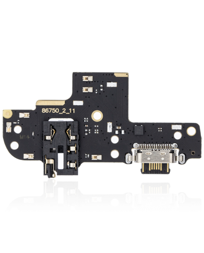 [SP-XT2115-CPBWHJ-AM] Charging Port Board With Headphone Jack For Motorola Moto G Stylus 6.8" (XT2115 / 2021) (Aftermarket)