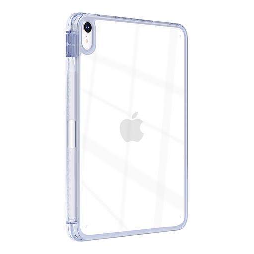 [CS-IPAIR11-TCE-LV] Transparent Colored Edge Case for iPad Air Air 11 (2024/2025)  / iPad Pro 11 / Air 4 / Air 5 - Lavender