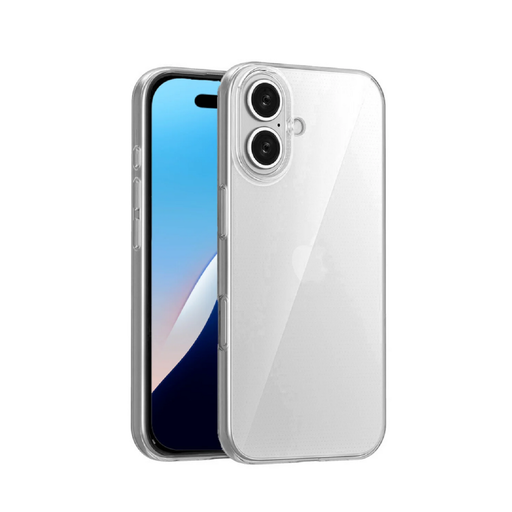 [CS-I16-HCC-CLR] Hybrid Hard Clear Case  for iPhone 16