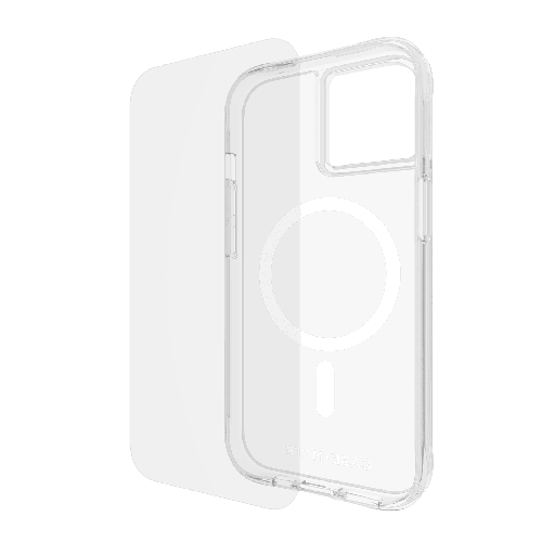 [CM051342] Case-mate - Protection Pack Tough Case And Glass Screen Protector For Apple Iphone 15  /  Iphone 14  /  Iphone 13 - Clear