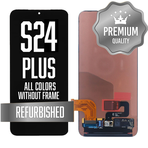 [LCD-S24P-BK] OLED Assembly for Samsung Galaxy S24 Plus Without Frame - All Colors (Refurbished - Premium)
