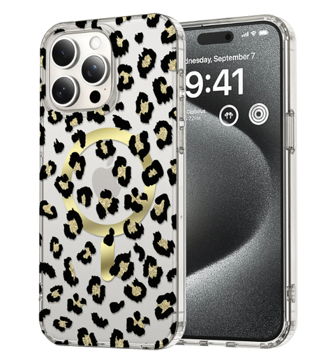 [CS-I16M-FDC-LP] Leopard Design Case for iPhone 16 Plus