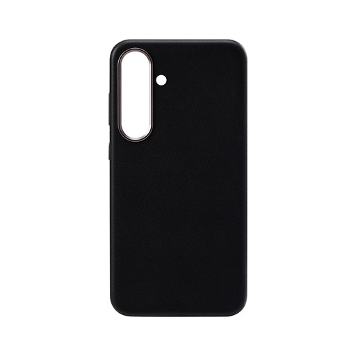 [CS-S25P-ALC-BK] Leatherette Case with inner Magsafe for Galaxy S25 Plus / S24 Plus - Black