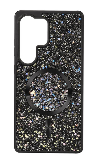[CS-S25-BCM-BK] Blinged Case with Magsafe for Galaxy S25 / S24 - Black
