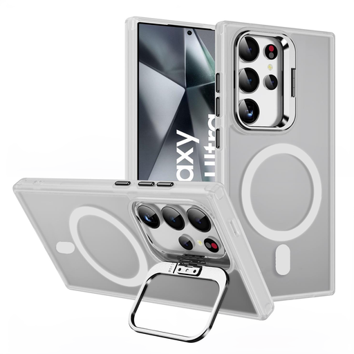 [CS-S25P-MCS-GY] Magsafe Camera Stand Case for  Samsung Galaxy S25 Plus / S24 Plus - Gray