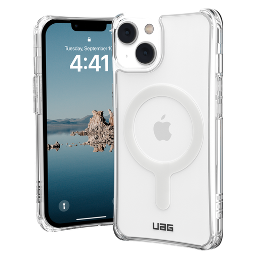 [114068114343] Urban Armor Gear Uag - Plyo Magsafe Case For Apple Iphone 14  /  13 - Ice