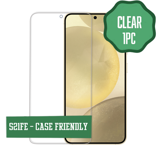 [TG-S21FE] Tempered Glass for Samsung Galaxy S21 FE - Case Friendly