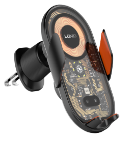 [ACE-LDN-MA-30] LDNIO Wireless Charging Car Mount (Infrared Sensor +15W, Type-C) (MA 30)