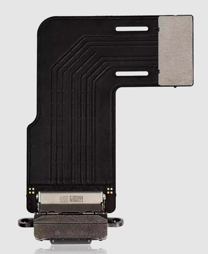 [SP-IPA11-CP-AM-SG] Charging Port Flex Cable For iPad Air 11" (2024) (Aftermarket) (Space Gray)