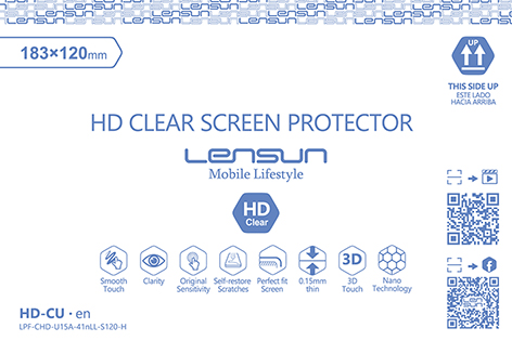 [TL-LS-HD-CU] HD Clear Screen Protector (HD-CU) (10 pcs/box)