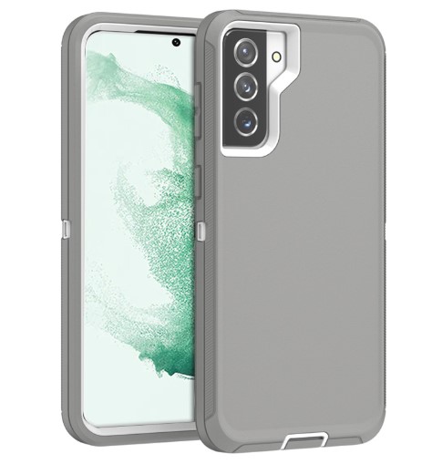 [CS-S22U-OBD-GYWH] DualPro Protector Case for Galaxy S22 Ultra - Gray & White