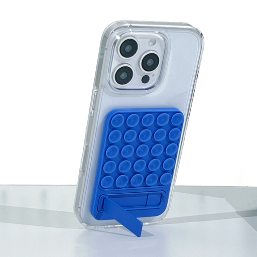 [AC-OSS-BR-BL] Octogrip Silicone Suction Grip Bracket (Phone Adhesive Mount) - Blue