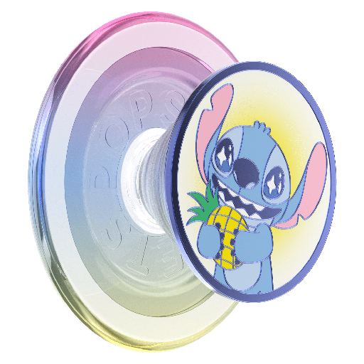 [114451] Popsockets - Popgrip Magsafe Circle Enamel - Stitchs Pineapple Bliss