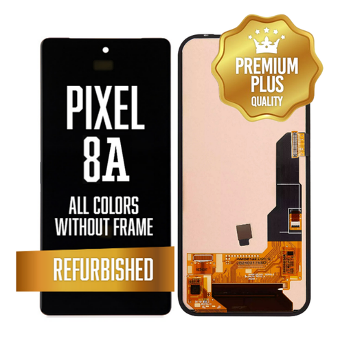 [LCD-GP8A-BK] OLED Assembly for Google Pixel 8A Without Frame (Without Fingerprint Sensor) - All Colors (Premium)